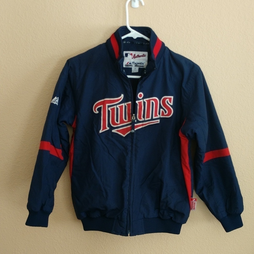 Youth Majestic Minnesota Twins Jacket Size M